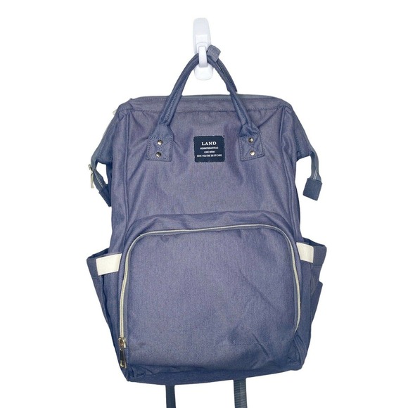 Land Bags Land Baby Diaper Bag Cooler Capacity Mommy Backpack Baby Tote Bag 3517 Poshmark
